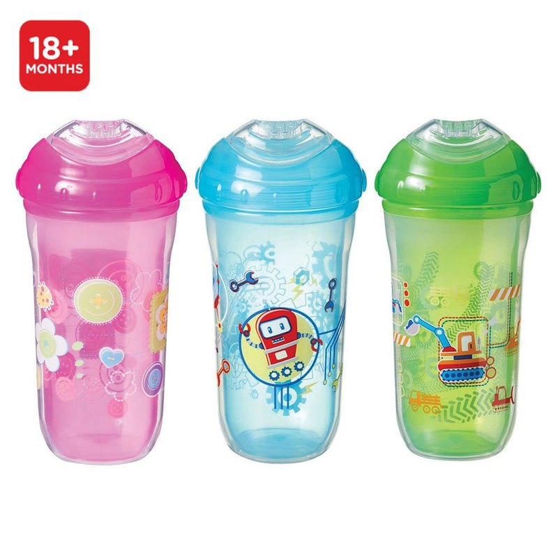 Nuby Cool Sipper Cup. Soft Spout. 18m+ (270ml)
