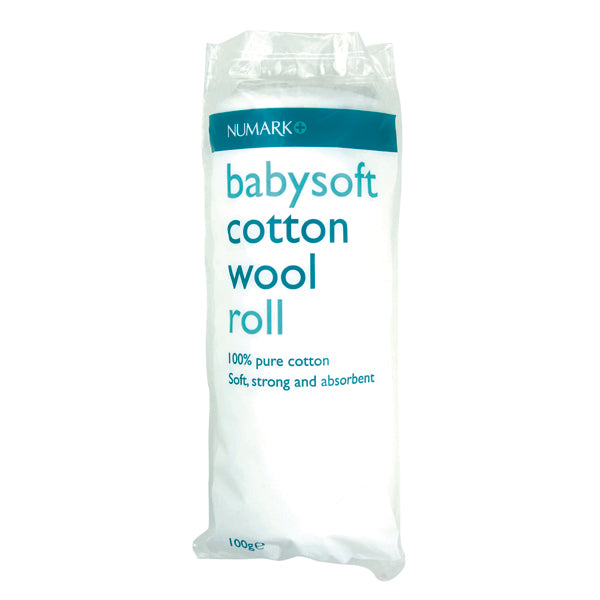 Numark Cotton Wool Roll 100g