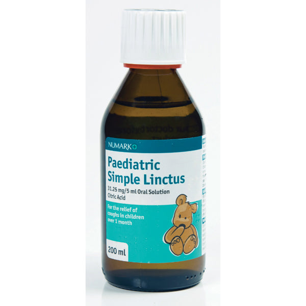 Numark Paediatric Simple Linctus 200ml