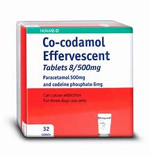 Numark co-codamol 8mg-500mg effervescent tablets (32)