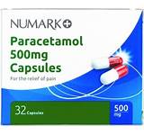 Numark paracetamol 500mg capsules (32)