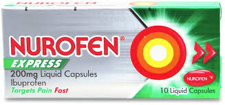 Nurofen express 200mg capsules (16)