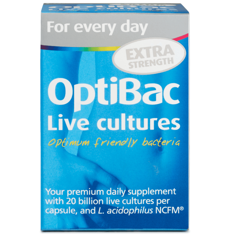 Optibac Probiotics For Everyday Extra Strength 30 Capsules