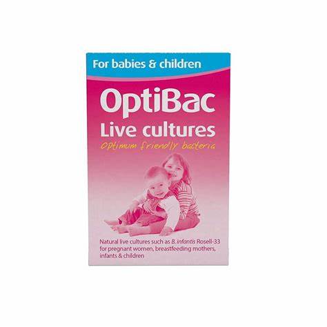 Optibac Probiotics Live Cultures for Babies and Children 10 Sachets
