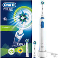 Oral B Pro 570 Cross Action Bonus Brush Head
