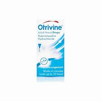 Otrivine adult nasal drops 10ml