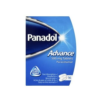 Panadol advance 500mg tablets (16)