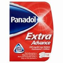 Panadol extra advance 500mg-65mg tablets (14)