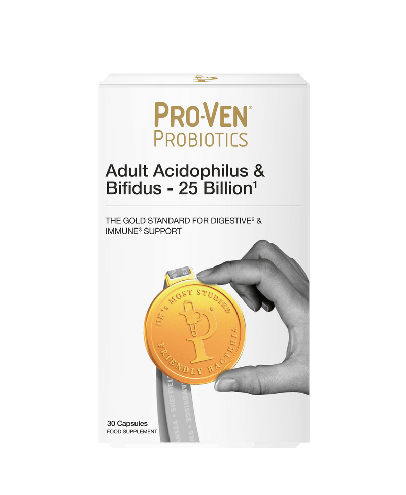 Proven Probiotics Acidophilus & Bifidus - 25 Billion 30 Capsules