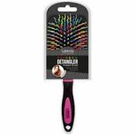 Rainbow paddle detangle brush large