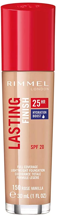 Rimmel Lasting Finish 25 hour Foundation 150 Rose Vanilla