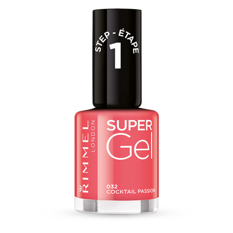 Rimmel Super Gel Nail Polish Cocktail Passion