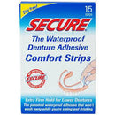 Secure Denture Strips x 15