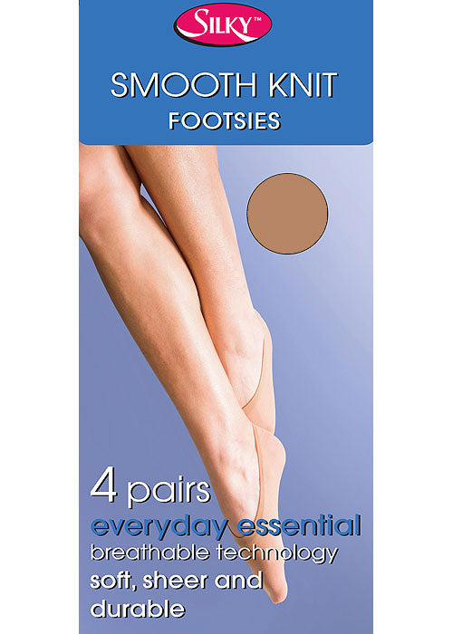 Silky smooth footsies natural tan