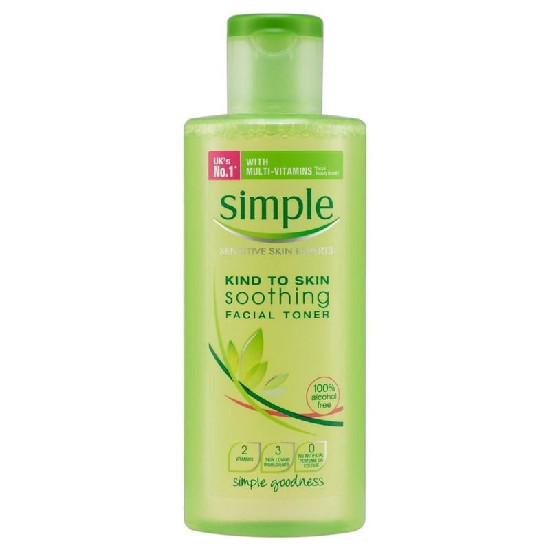 Simple soothing facial toner 200ml