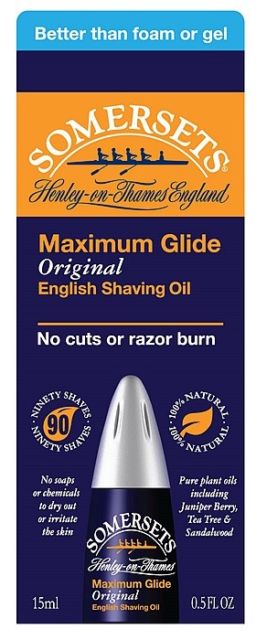 Somersets Shave Oil Maximum Glide original 15ml