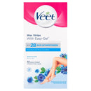 Veet Wax Strips with Easy Gel 20 Strips