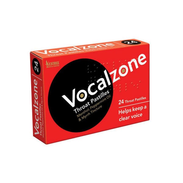Vocalzone Throat Pastilles Original 24