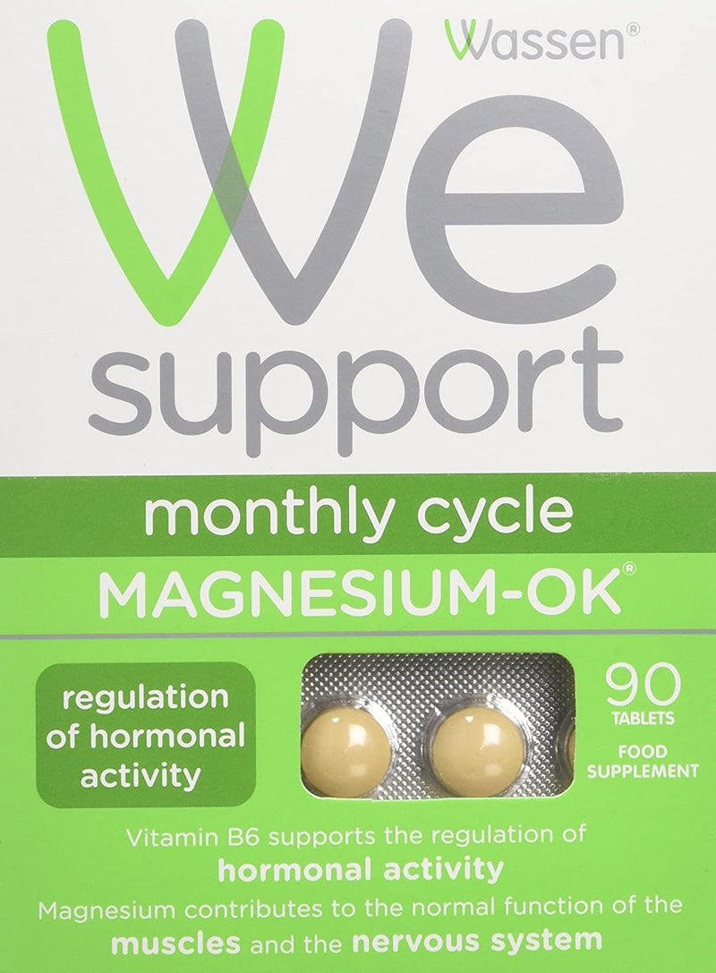 Wassen We support monthly cycle magnesium ok tablets x90