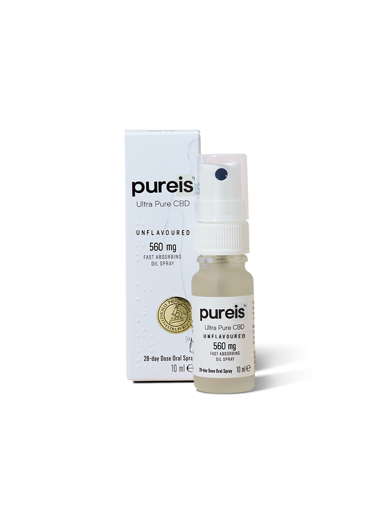 Pureis Ultra Pure CBD Spray- 560mg-Unflavored