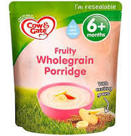 Cow & Gate fruity wholegrain Porridge 125g