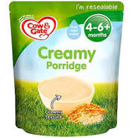 Cow & Gate creamy Porridge 125g