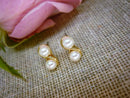 Earsense Double Pearl Earrings