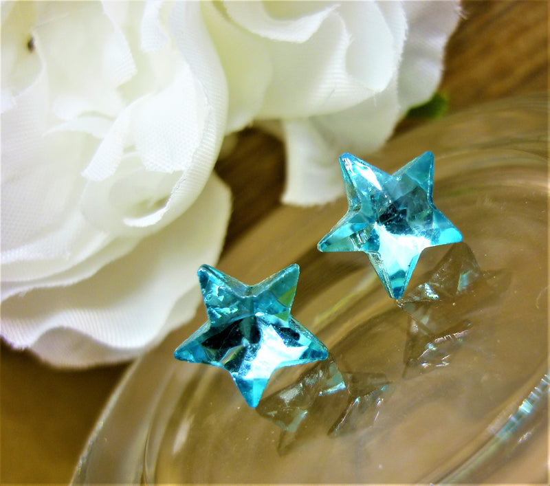 Earsense Turquoise Star Stud Earrings