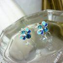 Earsense Turquoise Bee Stud Earrings