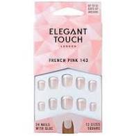 Elegant touch french pink 143 24 nails