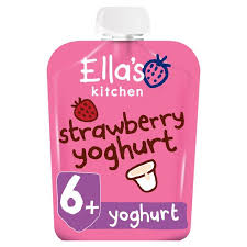 Ella's Kitchen strawberry yoghurt 90g