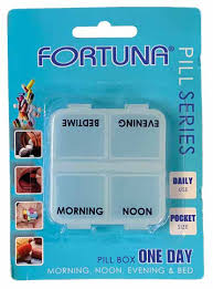 Fortuna pill box one day