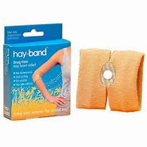 Hay-band hayfever and allergic rhinitis arm band