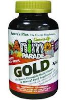 Natures Plus Animal Parade Source of life Gold animal shaped tablets 60