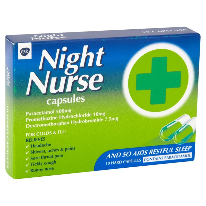 Night Nurse capsules 10