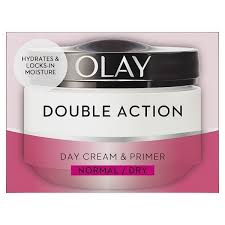 Olay double action day cream and primer normal or dry 50ml