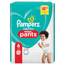 Pampers Nappy Pants Size 6 (19 pack)