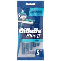 Gillette blue 2  plus disposable razors bag 5 pack