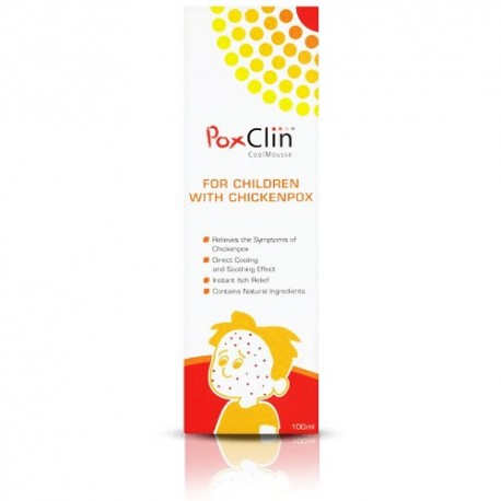 Poxclin Coolmousse for Chickenpox Relief 100ml