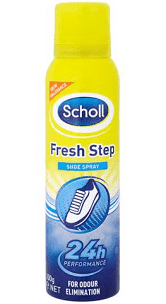 Scholl fresh step shoe spray 150ml