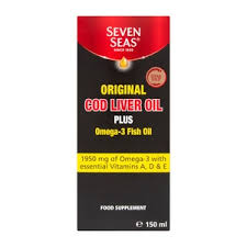 Seven Seas Original Cod Liver Oil + Omega 3 Fish Oil 150ml