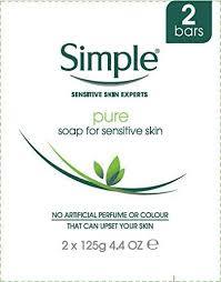Simple pure soap 2 x125g