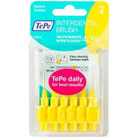 Tepe interdental brushes yellow size 4 (0.7mm)