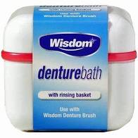 Wisdom denture bath